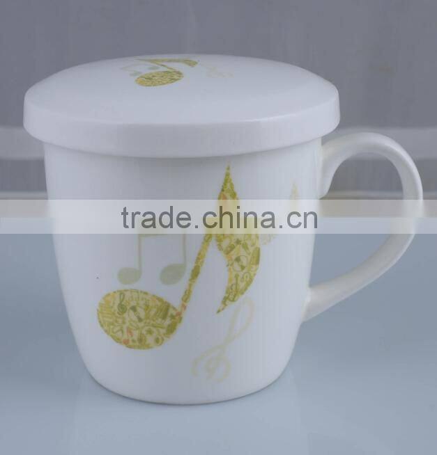 2016 Dedo Music Gifts Made in china Environmental protection material music note mugs