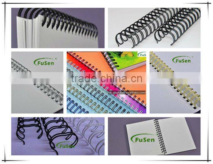 Manufacturer Color book rings forming & making machine