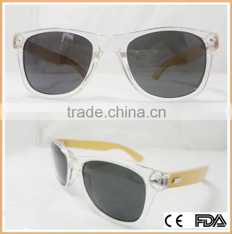 Vintage bamboo sunglasses