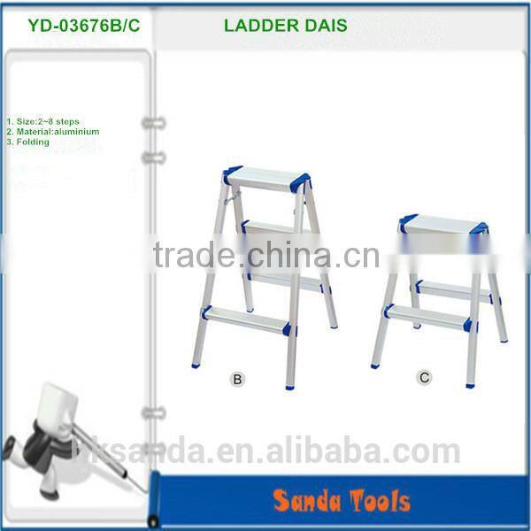 YD-03076A high quality aluminum platform ladder