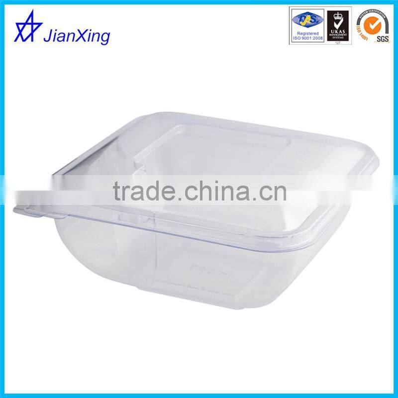 Black raspberry plastic container