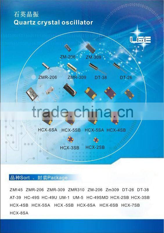 HC-49U 20.000Mhz crystal resonator unit