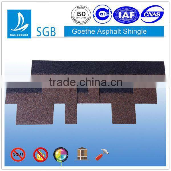 2015 New Design 5-tab Asphalt Shingle ,Fish-scale Asphalt Shingle,Bitumen Asphalt Shingle