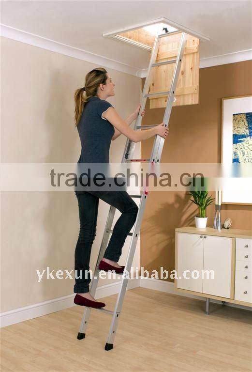 extension aluminium ladder 2x7--2x12 steps 3.23--5.93m