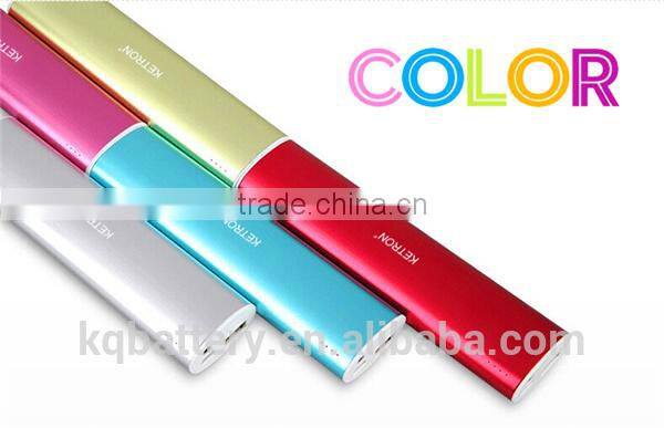 leather genuine phone EXTERNAL POWER BANK dual usb backup battery