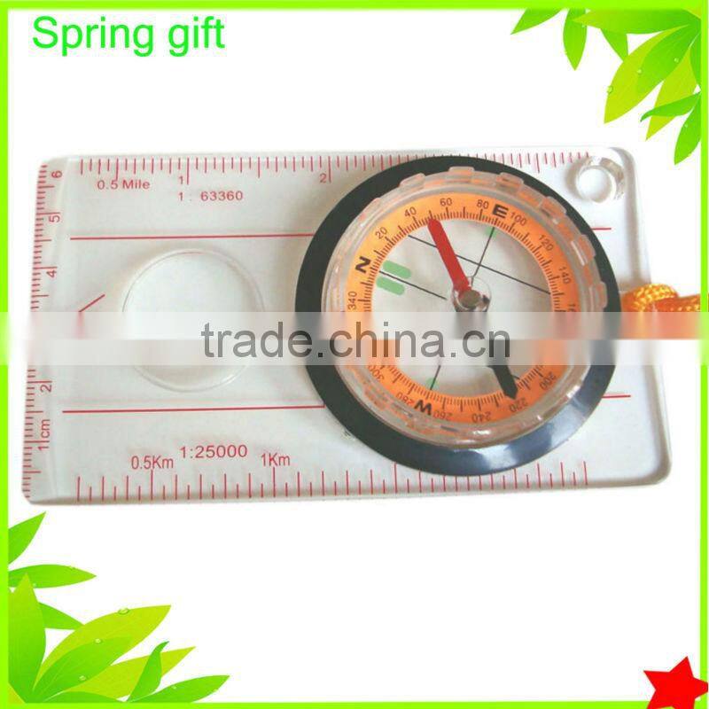 Ruler Map Measure compass with Magnifier