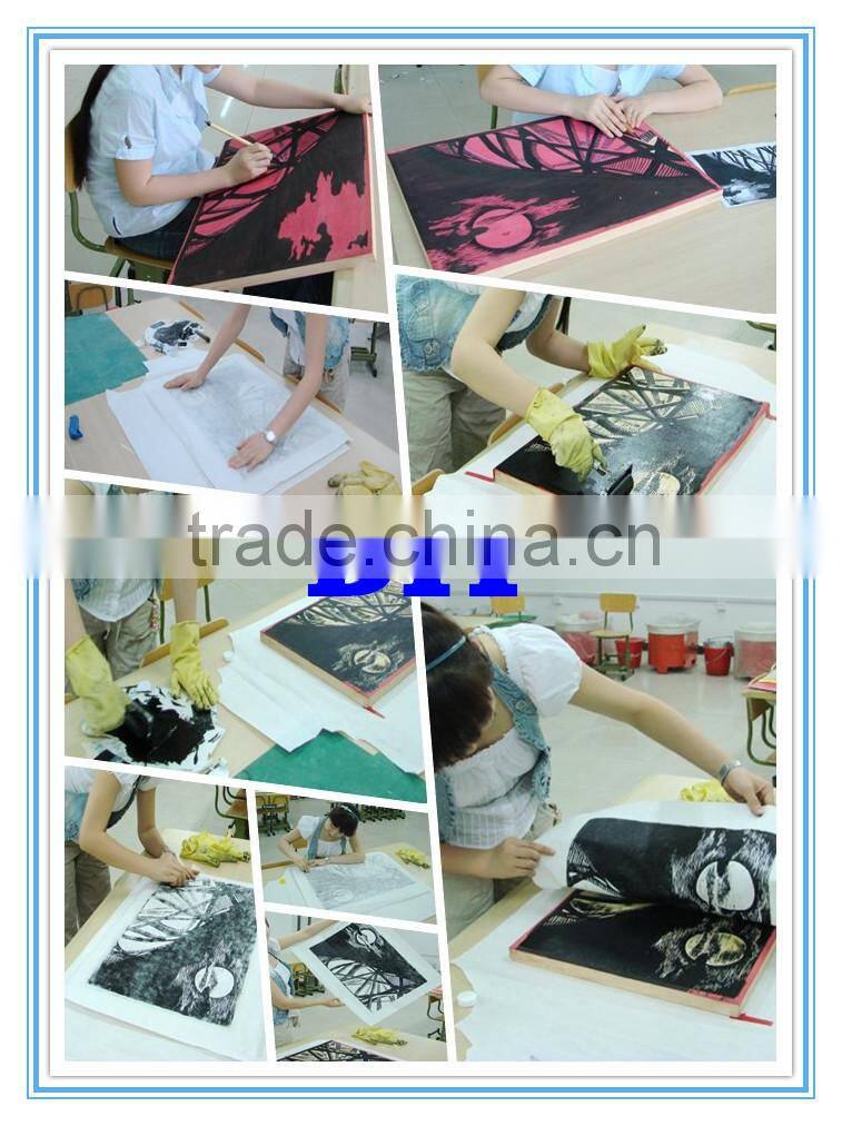 75ml water-based colorful engraving painting