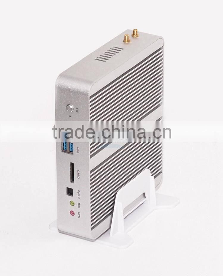Popular Electronic Product Maximum 16G DDR3 New Arrival Fanless Mini Pc Computer