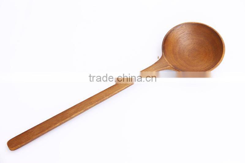 high quality acacia wood utensil set with wooden holder