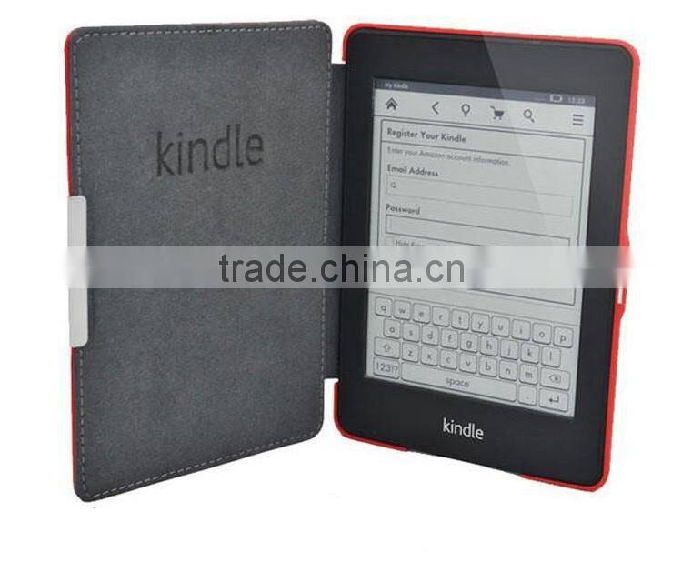 Factory Price 6inch Kindle Paper Leather Case