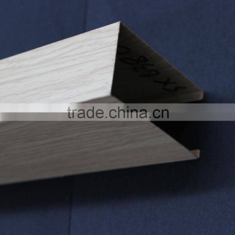 High Quality Aluminum slat Ceiling Tiles Suspended U aluminum Screen Ceiling
