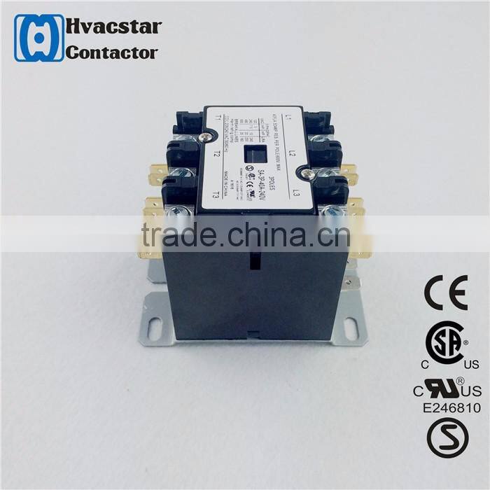 aeg contactor air condition parts conditioner contactor 110v cjx9-30/2 120 3 pole contactor ac contactor 240