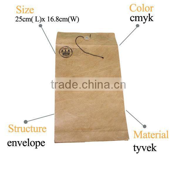 Tyvek material Rigid mailer Fashion designer T shirt mailers