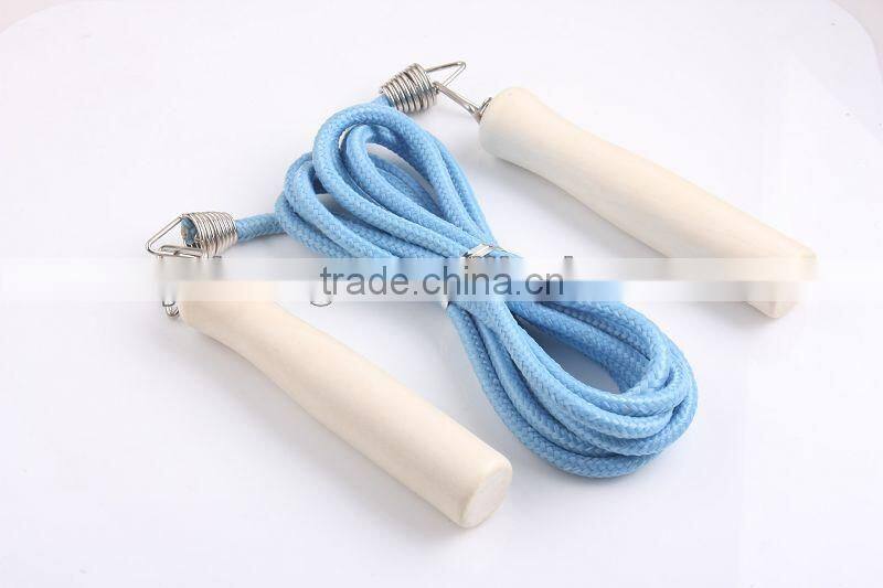 PVC Skipping rope Jump rope with wooden handles