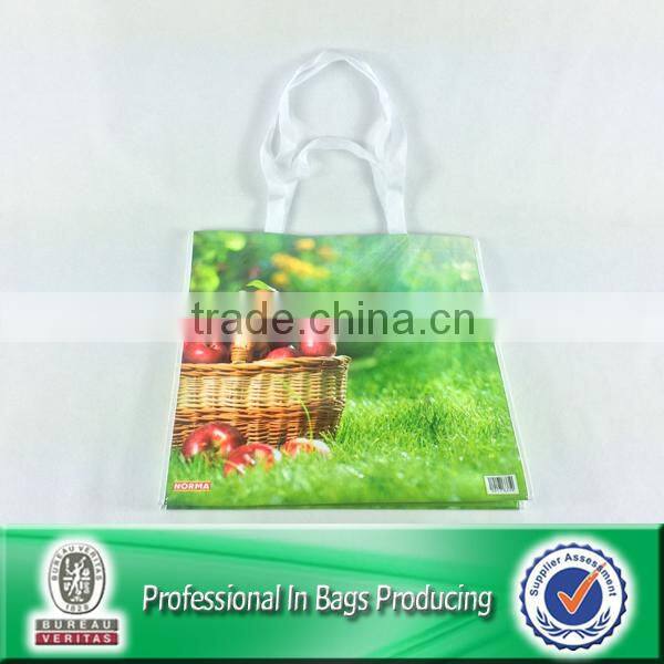 Lead free Recycled Bottle Fabric Reusable Bag Supermarket