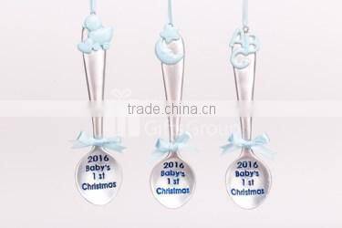 New Product Baby Shower Party Baby Spoon Decoration