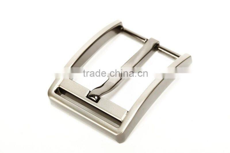 Customized 40mm Zinc Alloy Pin buckle for elastic belt and bags