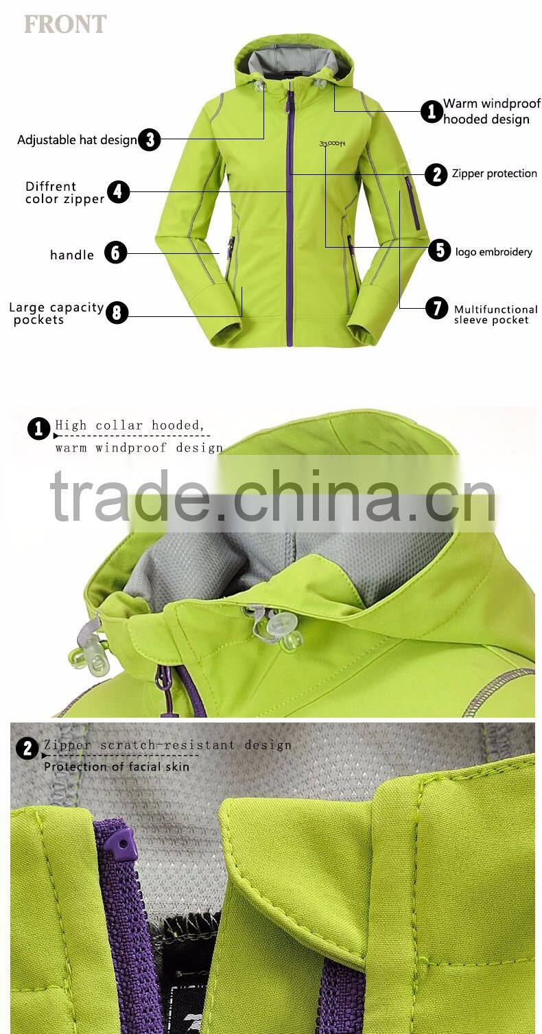 Manufacture 2016 Softshell Jacket Outdoor