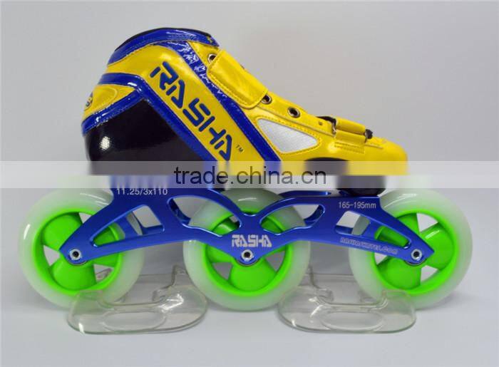Custom speed skating shoes speed skates handmade inline skate 3 wheels skate OEM ODM logo heating-moldable