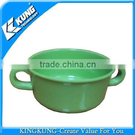 Small bowl with a handle for kid bowl tableware melamine mould
