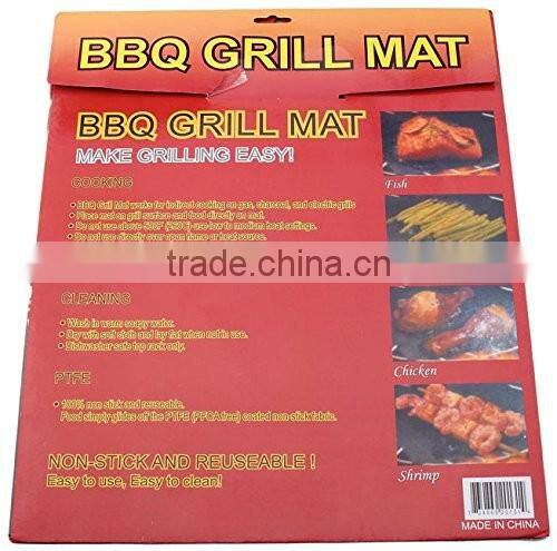 BBQ Grill Mat - SET OF 3 - Perfect for Grilling Ribs, Shrimps,Steaks, Burgers and Vegetables