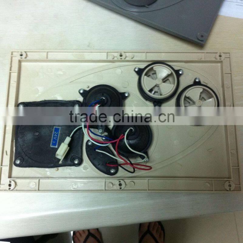 bus air outlet with light wind outlet