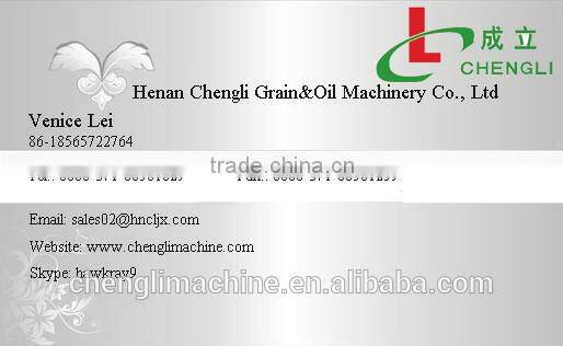 High quality soybean oil machine screw oil press