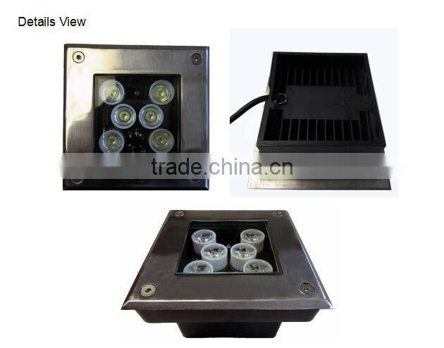 LED Inground Light IP68 Waterproof 6W 9W 12W 18W led outdoor lighting