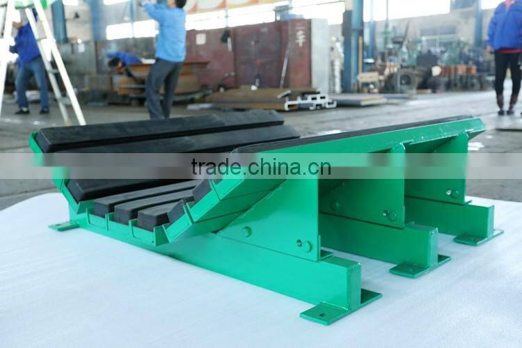 Professional mining industrial buffer bed of belt conveyor