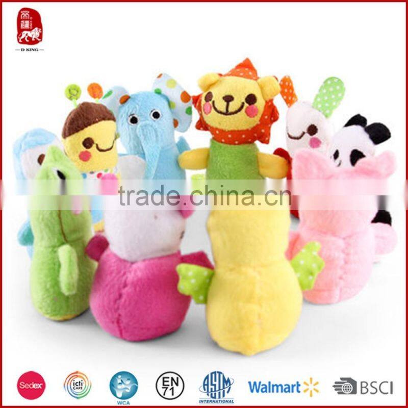Factory customized Cheap Cute Cartoon Animal Finger Puppet