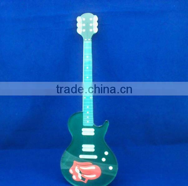 Acrylic guitar body trophy