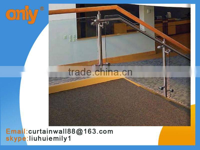 handrail post support