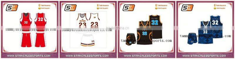 Stan Caleb 2016 new style 100% ployester Custom full sublimarion quick dry blue basketball uniforms basketball jersey