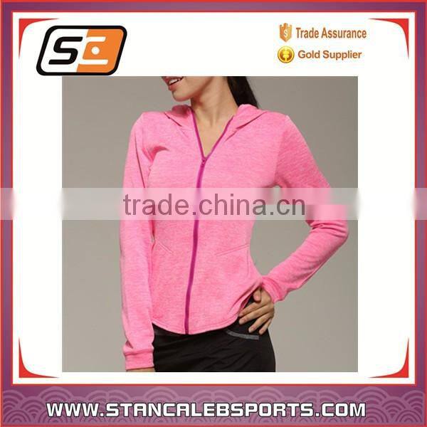 Stan caleb 2016 Women Sport Running Jackets Hooded Sweatshirts Fitness Running Woman Long Sleeves Hoodies Coats