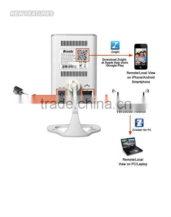 Zmodo IR WiFi Small Wireless IP Camera