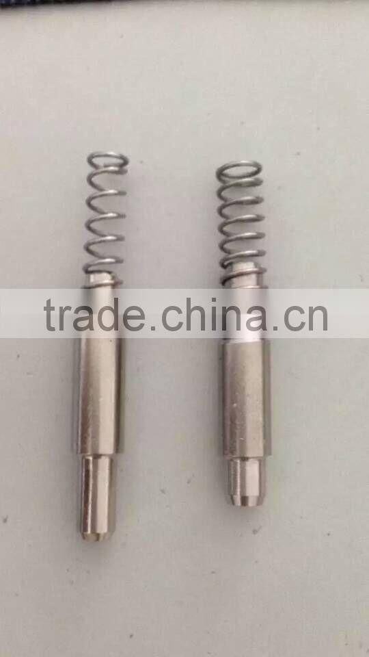 Stainless steel Machining part with spring