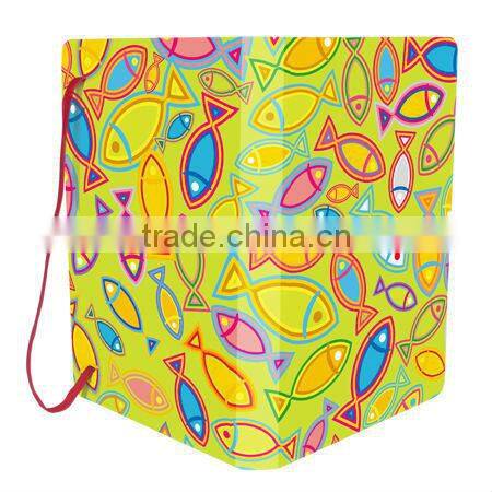 waterproof fabric cover notebook white paper rotary notebook