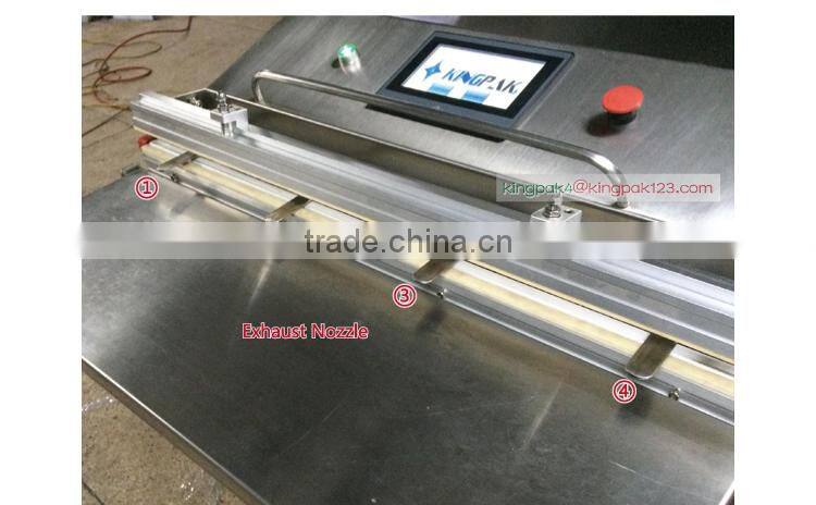 KHP-4 With Gas Filling Fruit And Vegetable Vacuum Packing Machine