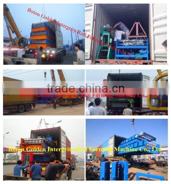 Hot in India colored steel Tile Roll Forming Machine manufacturing machine