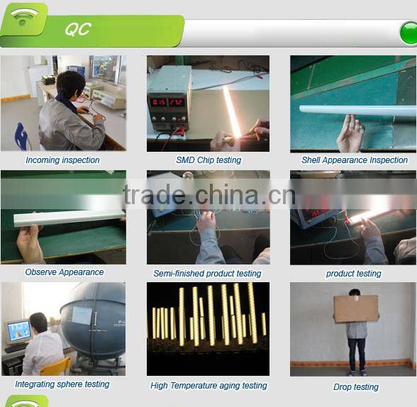 Alphogo 417mm 2G11 LED tube lighting 18w ,factory wholesell 2G11 LED tube with 2G114 pins Lamp replacment