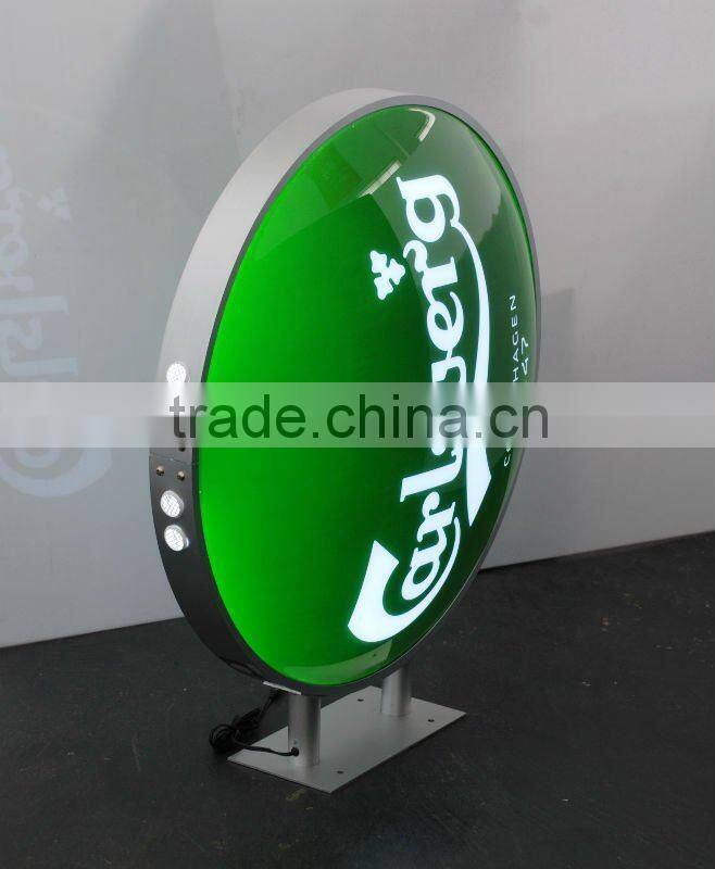 Factory hot sell: 3D aluminium alloy acrylic light box