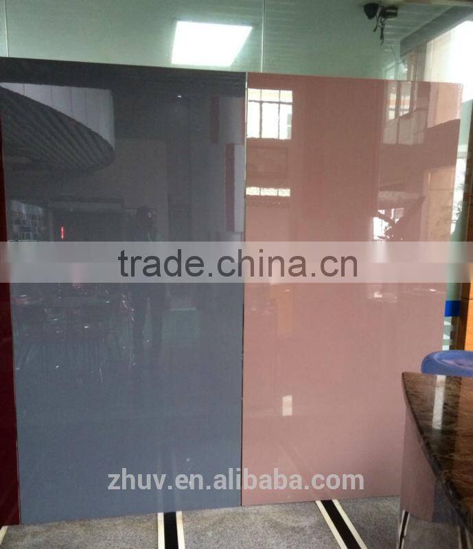 ZhiHua brand Scratch Resistance high gloss acrylic mdf boards for door panel