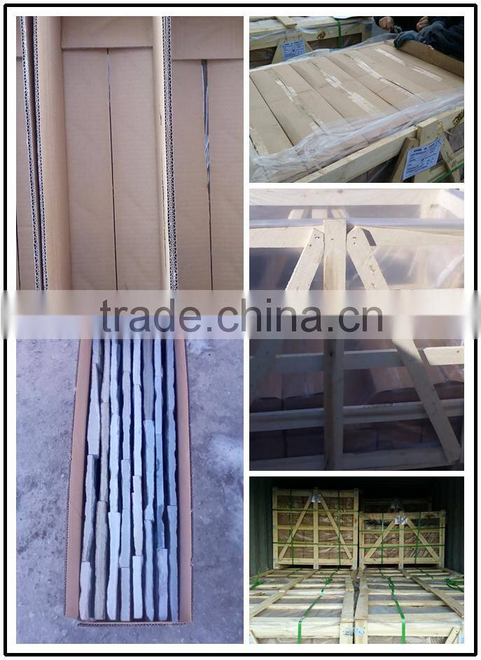 Rusty stone slate culture stone for inside and outside wall