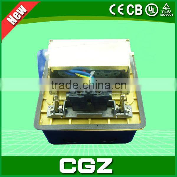 2015 CGZ Brand new hot sale switches and floor socket uk with low price