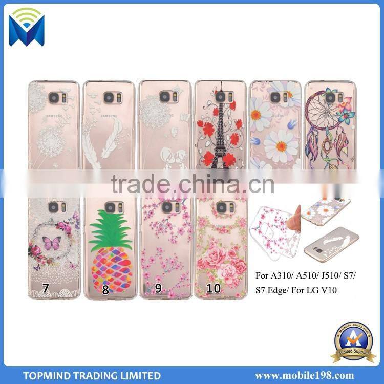 High Quality 3D Sublimation Cell Phone Cases for Samsung S7 S7 Edge A310 A510