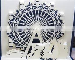 Skype nancyhyy88 high quality co2 laser wedding invitation cards carving machine