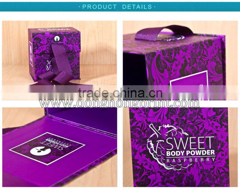 Alibaba China new design gorgeous hard paper gift box
