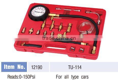 Oil Combustion Spraying Pressure Meter Tester Kit