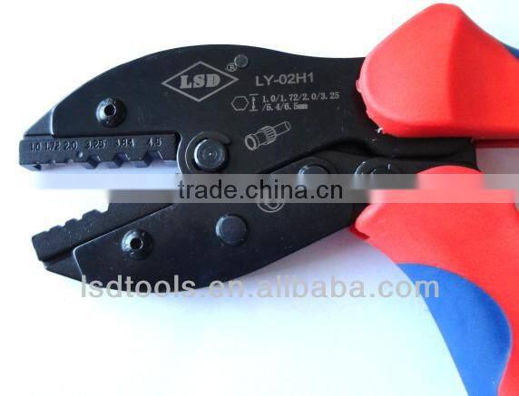 LSD Brand Ratcheting Crimping Pliers Professional Carbon Steel Pipe Crimping Tools LY-02H1