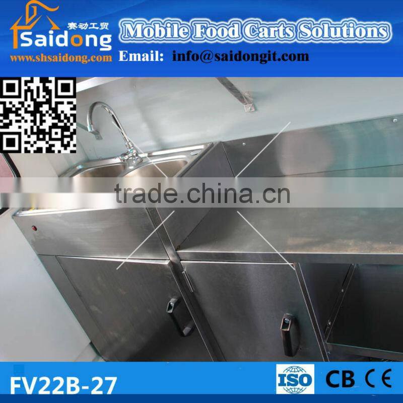 New Designed Multifunctional Street Mobile Food Van/ Mobile Food Trailer/ Food Truck